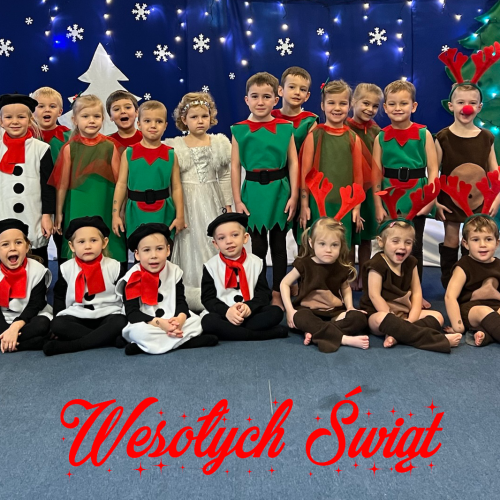 Święta bożego narodzenia w przedszkolu niepublicznym w Katowicach